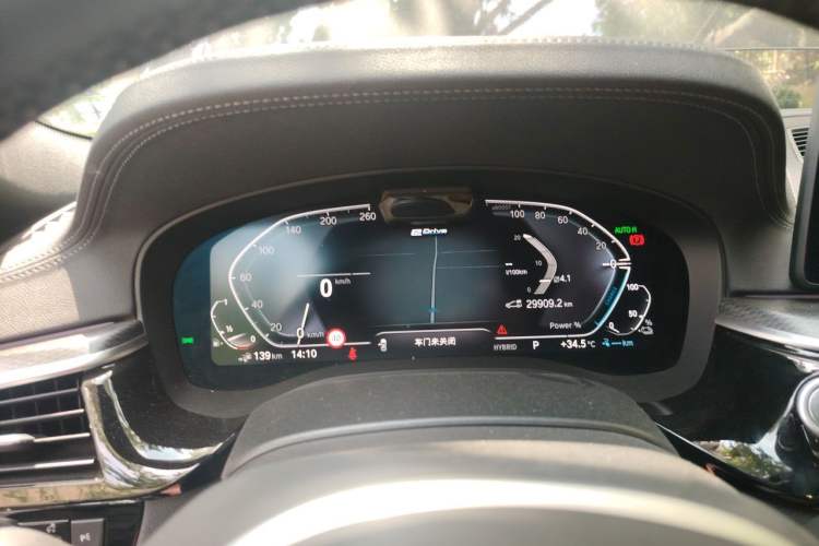 Used BMW 5 Series New Energy 2021 Restyled 535Le Pioneer Edition M Sport Package Instrument Cluster