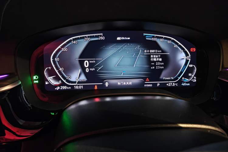 Used BMW 5 Series New Energy 2021 Updated 535Le Luxury Package Instrument Cluster