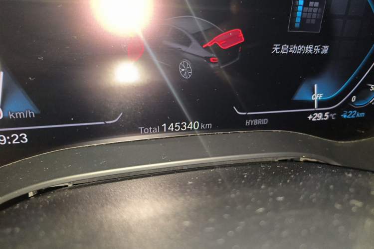 Used BMW 5 Series New Energy 2021 535Le Pioneer Edition M Sport Package Odometer Close Up