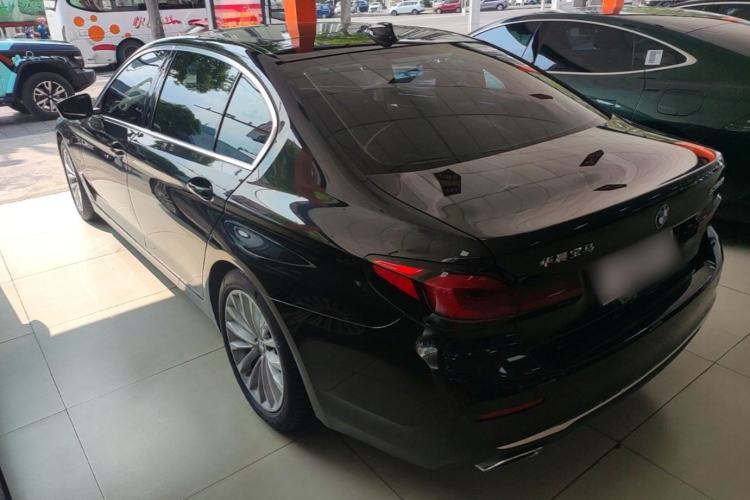 Used BMW 5 Series New Energy 2021 535Le Luxury Package Rear Left 45 Deg
