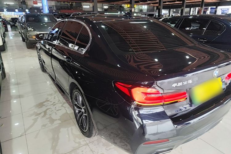 Used BMW 5 Series New Energy 2021 535Le M Sport Package Rear Left 45 Deg
