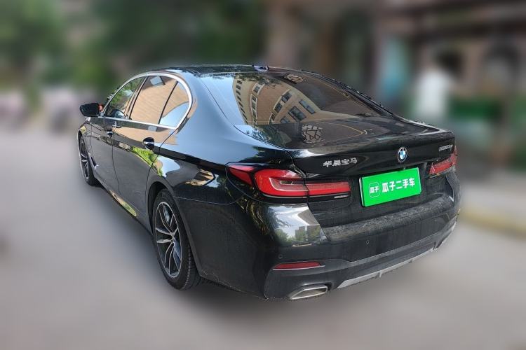 Used BMW 5 Series New Energy 2021 535Le M Sport Package Rear Left 45 Deg