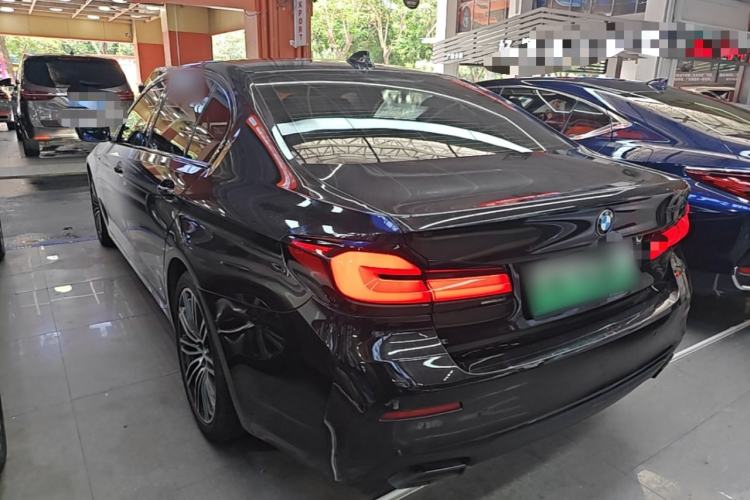 Used BMW 5 Series New Energy 2021 535Le Luxury Package Rear Left 45 Deg
