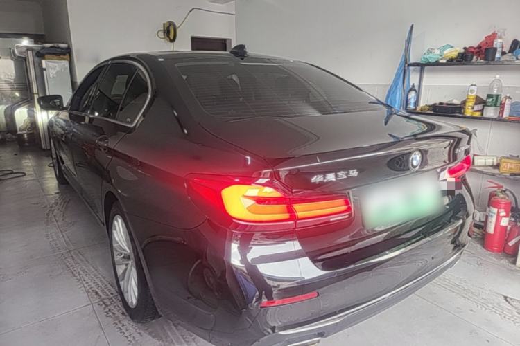 Used BMW 5 Series New Energy 2021 Updated 535Le Luxury Package Rear Left 45 Deg