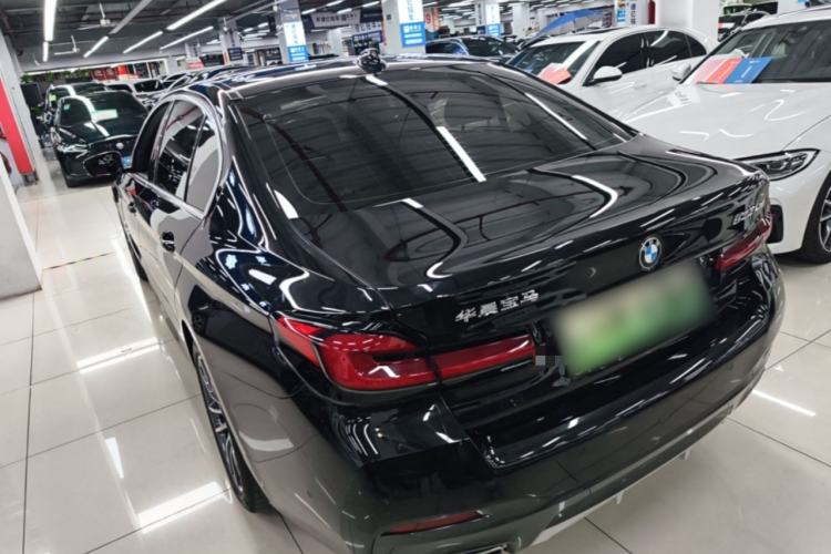 Used BMW 5 Series New Energy 2021 535Le M Sport Package Rear Left 45 Deg