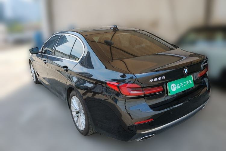Used BMW 5 Series New Energy 2021 535Le Luxury Package Rear Left 45 Deg