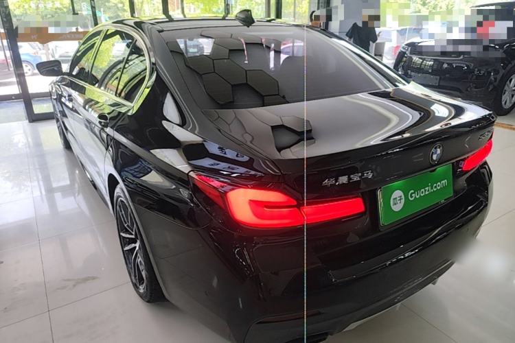 Used BMW 5 Series New Energy 2021 Restyled 535Le Pioneer Edition M Sport Package Rear Left 45 Deg