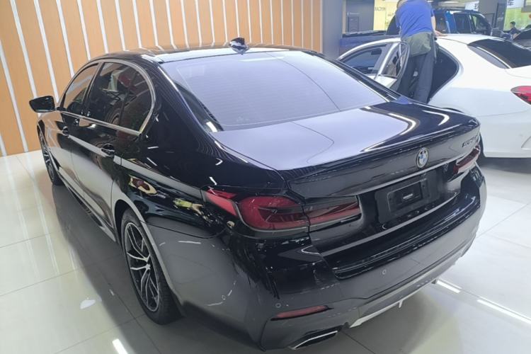 Used BMW 5 Series New Energy 2021 535Le Pioneer Edition M Sport Package Rear Left 45 Deg