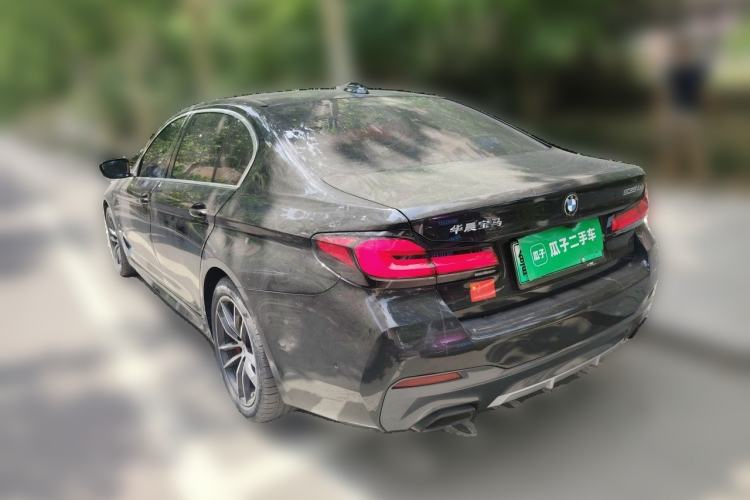 Used BMW 5 Series New Energy 2021 Restyled 535Le Pioneer Edition M Sport Package Rear Left 45 Deg