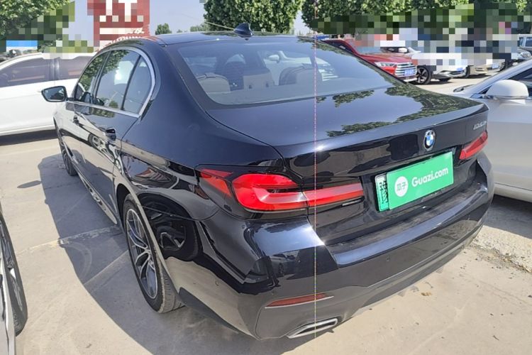 Used BMW 5 Series New Energy 2021 535Le Pioneer Edition M Sport Package Rear Left 45 Deg
