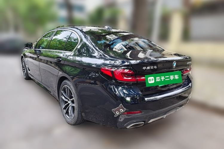 Used BMW 5 Series New Energy 2021 Restyled 535Le M Sport Package Rear Left 45 Deg