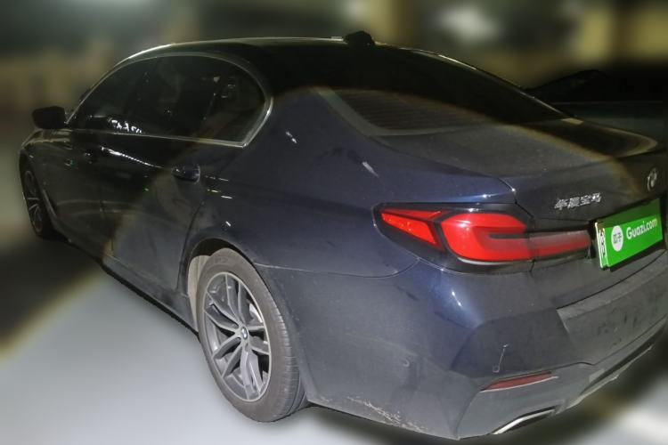 Used BMW 5 Series New Energy 2021 Restyled 535Le Pioneer Edition M Sport Package Rear Left 45 Deg