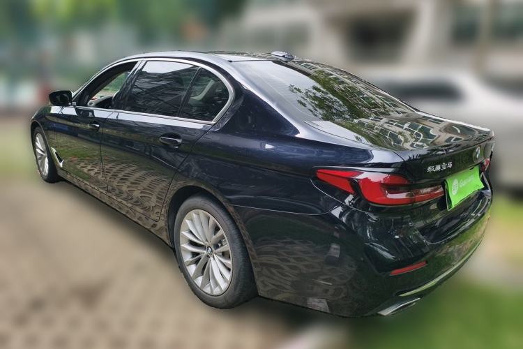 Used BMW 5 Series New Energy 2021 535Le Luxury Package Rear Left 45 Deg