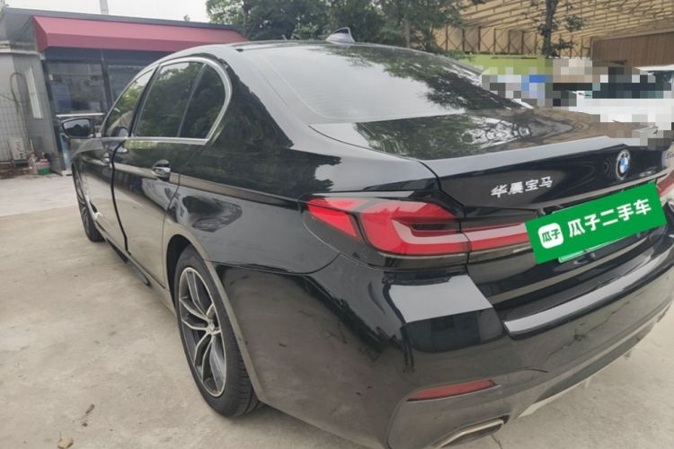 Used BMW 5 Series New Energy 2021 535Le M Sport Package Rear Left 45 Deg