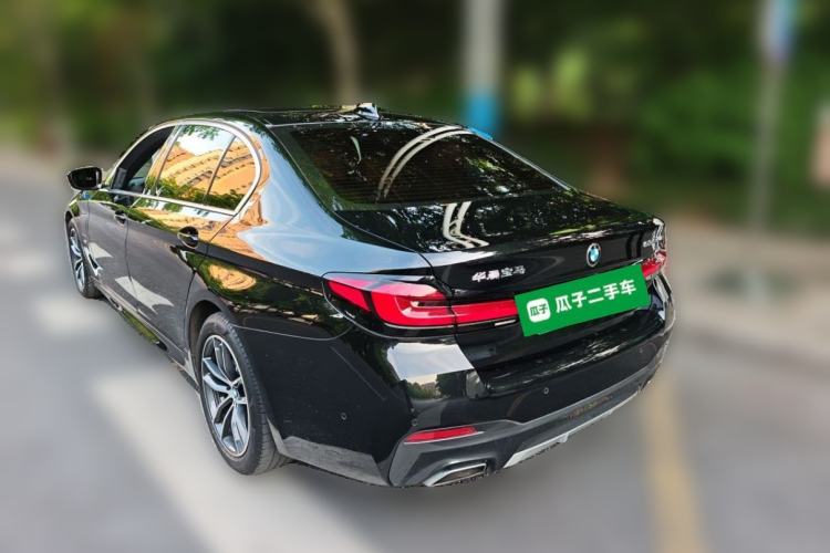 Used BMW 5 Series New Energy 2021 535Le M Sport Package Rear Left 45 Deg