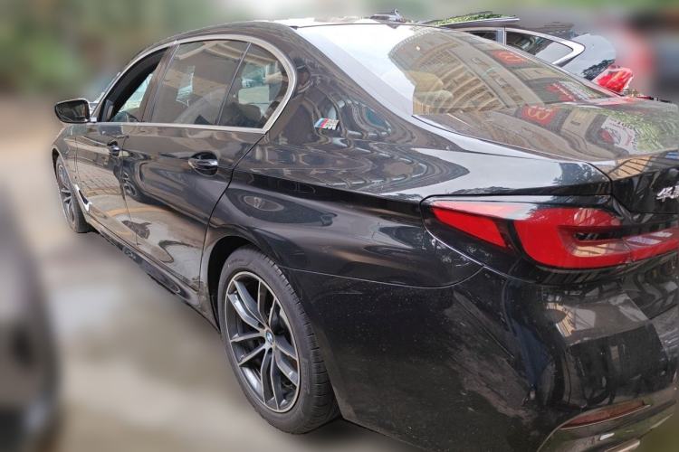 Used BMW 5 Series New Energy 2021 535Le Pioneer Edition M Sport Package Rear Left 45 Deg