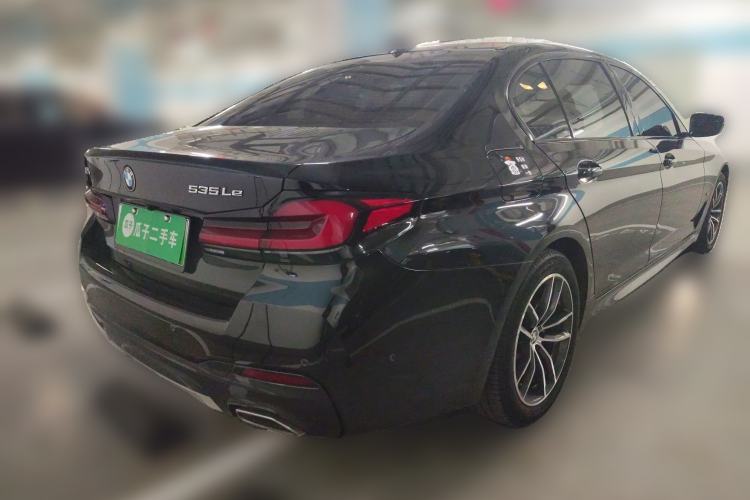 Used BMW 5 Series New Energy 2021 535Le Pioneer Edition M Sport Package Rear Right 45 Deg