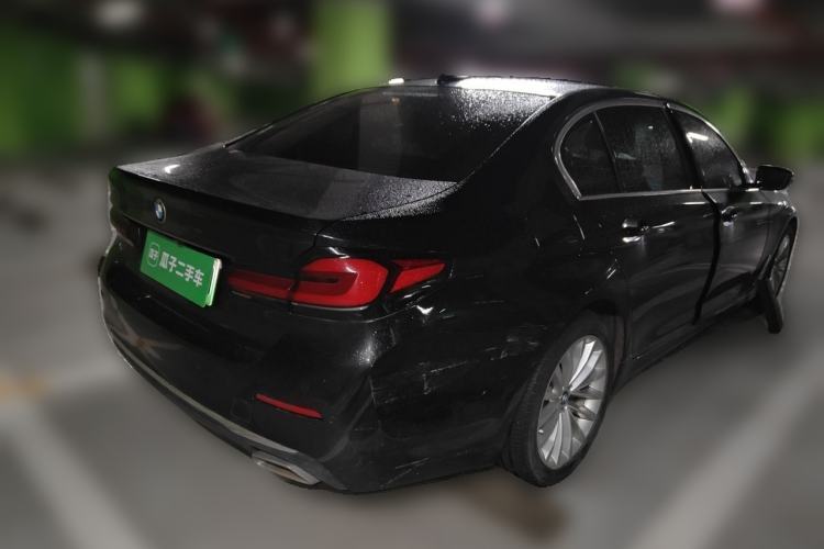 Used BMW 5 Series New Energy 2021 535Le Luxury Package Rear Right 45 Deg