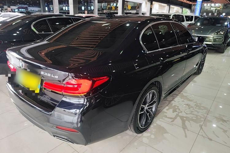 Used BMW 5 Series New Energy 2021 535Le M Sport Package Rear Right 45 Deg