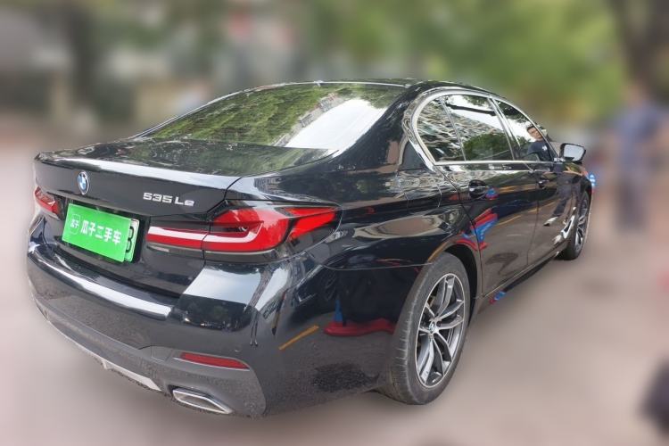 Used BMW 5 Series New Energy 2021 535Le Pioneer Edition M Sport Package Rear Right 45 Deg