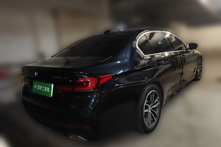 Used BMW 5 Series New Energy 2021 Restyled 535Le Pioneer Edition M Sport Package Rear Right 45 Deg
