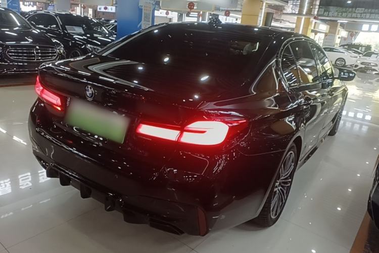 Used BMW 5 Series New Energy 2021 Restyled 535Le Pioneer Edition M Sport Package Rear Right 45 Deg