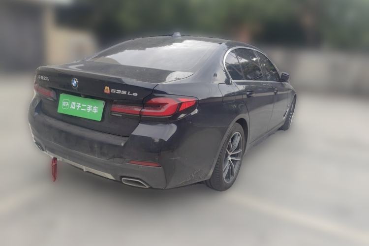 Used BMW 5 Series New Energy 2021 535Le M Sport Package Rear Right 45 Deg