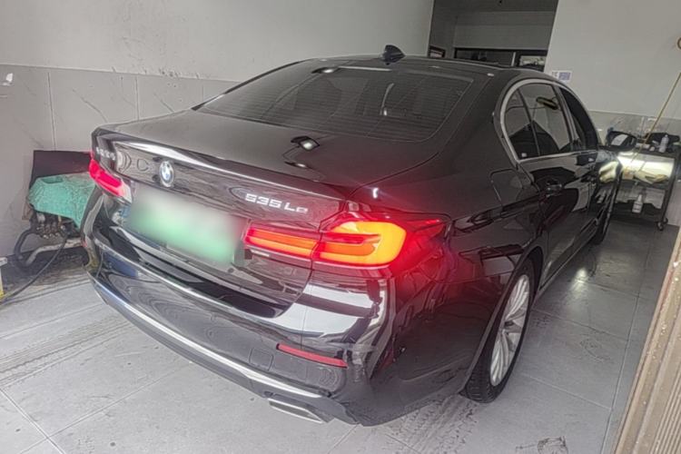 Used BMW 5 Series New Energy 2021 Updated 535Le Luxury Package Rear Right 45 Deg