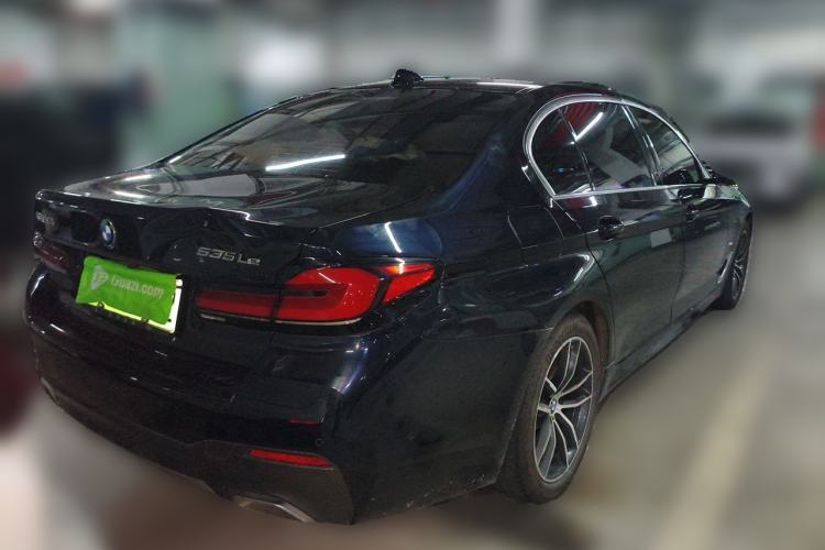 Used BMW 5 Series New Energy 2021 535Le Pioneer Edition M Sport Package Rear Right 45 Deg