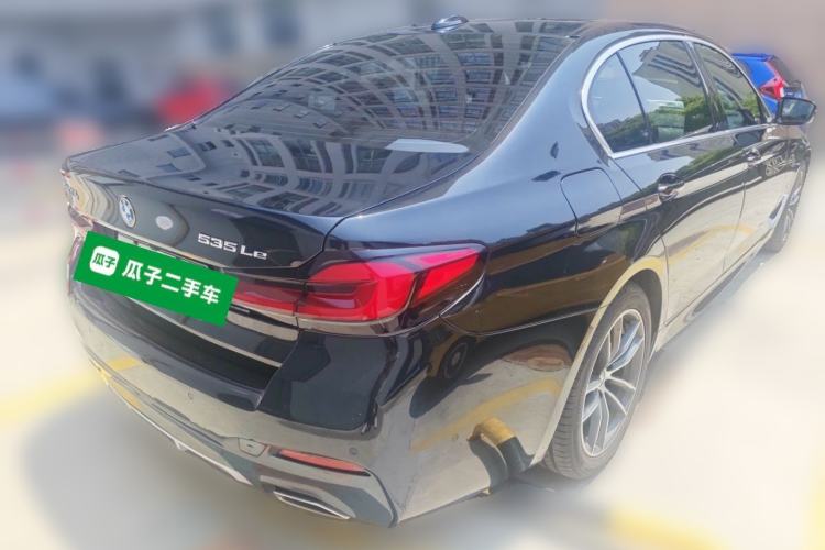 Used BMW 5 Series New Energy 2021 535Le M Sport Package Rear Right 45 Deg