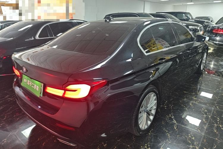 Used BMW 5 Series New Energy 2021 535Le Luxury Package Rear Right 45 Deg