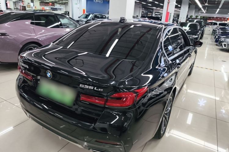 Used BMW 5 Series New Energy 2021 535Le M Sport Package Rear Right 45 Deg