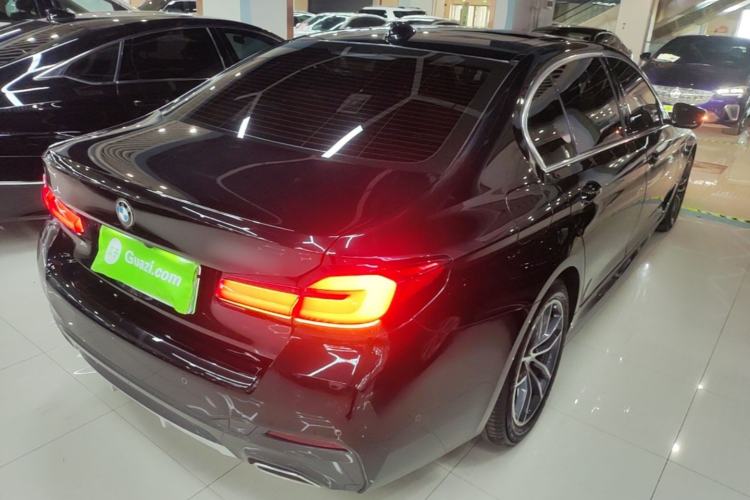 Used BMW 5 Series New Energy 2021 535Le Pioneer Edition M Sport Package Rear Right 45 Deg
