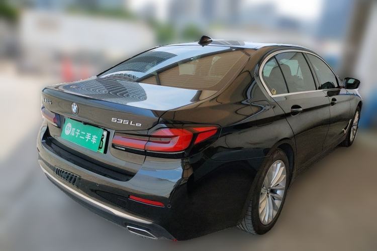 Used BMW 5 Series New Energy 2021 535Le Luxury Package Rear Right 45 Deg