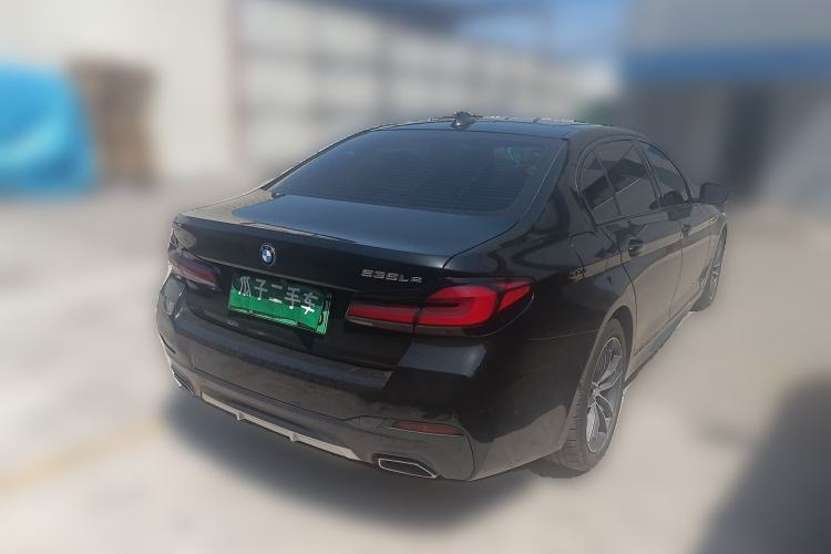 Used BMW 5 Series New Energy 2021 535Le Pioneer Edition M Sport Package Rear Right 45 Deg