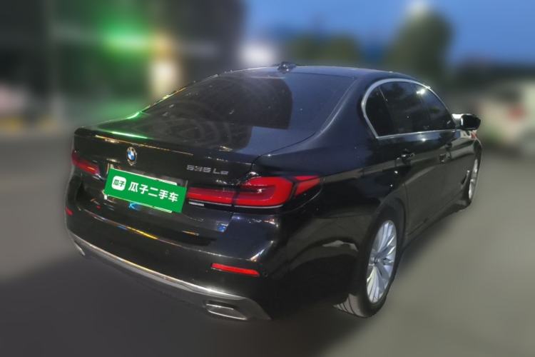 Used BMW 5 Series New Energy 2021 535Le Luxury Package Rear Right 45 Deg