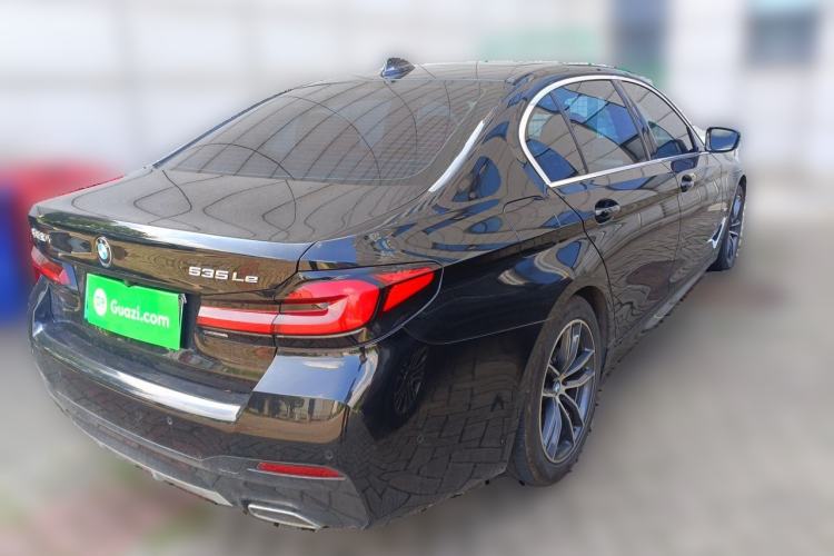 Used BMW 5 Series New Energy 2021 535Le Pioneer Edition M Sport Package Rear Right 45 Deg