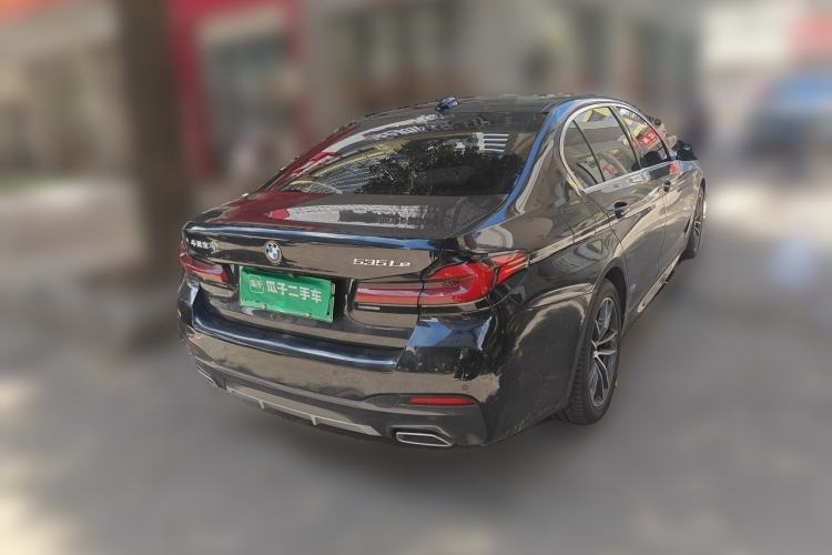 Used BMW 5 Series New Energy 2021 535Le M Sport Package Rear Right 45 Deg