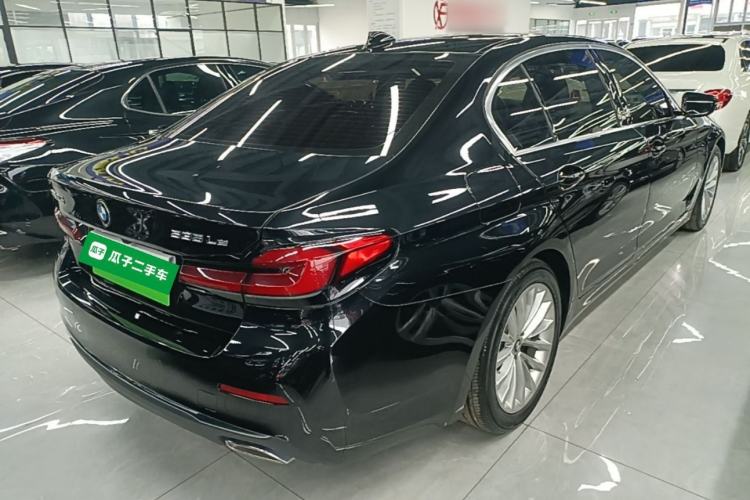 Used BMW 5 Series New Energy 2021 535Le Luxury Package Rear Right 45 Deg