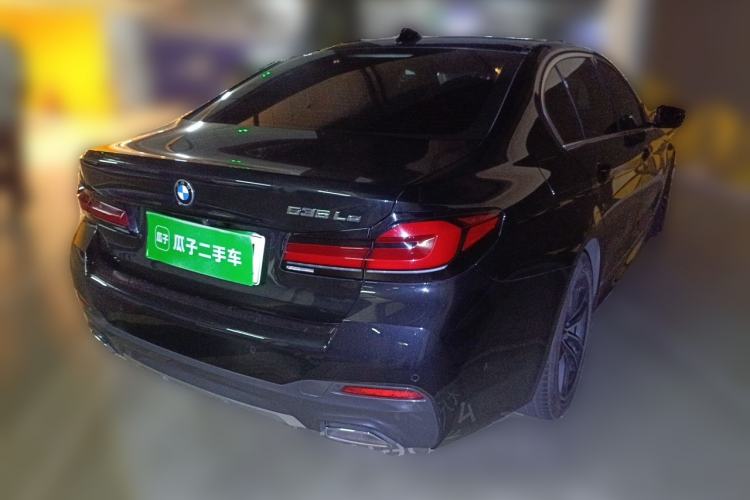 Used BMW 5 Series New Energy 2021 535Le Pioneer Edition M Sport Package Rear Right 45 Deg