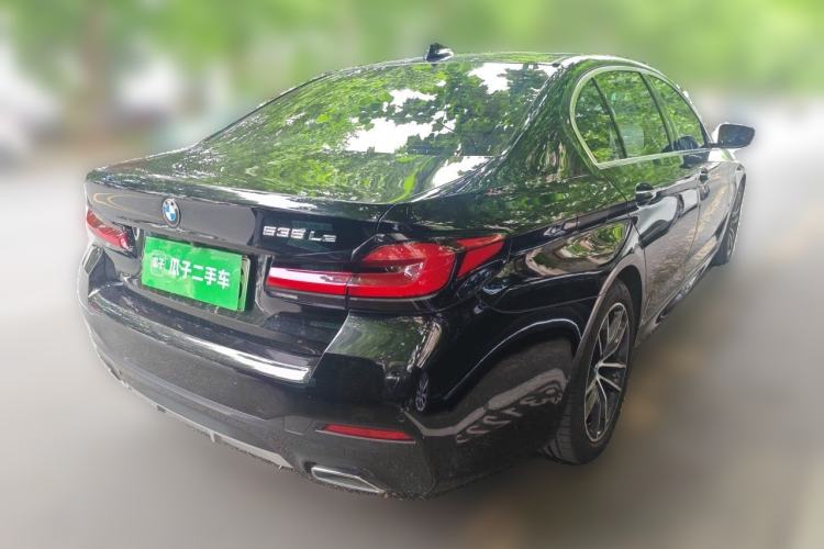 Used BMW 5 Series New Energy 2021 535Le M Sport Package Rear Right 45 Deg