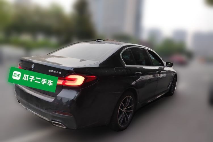 Used BMW 5 Series New Energy 2021 535Le M Sport Package Rear Right 45 Deg