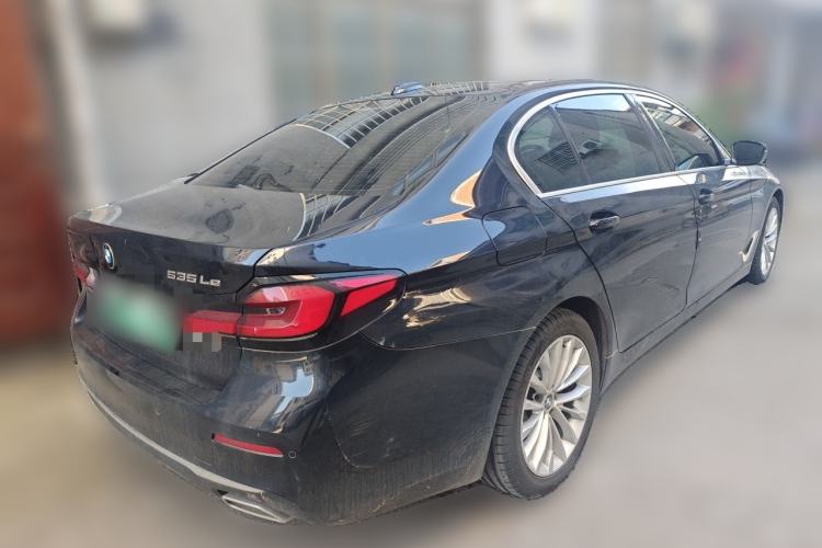 Used BMW 5 Series New Energy 2021 Updated 535Le Luxury Package Rear Right 45 Deg