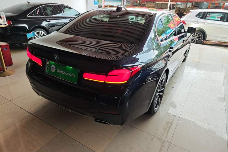 Used BMW 5 Series New Energy 2021 535Le Pioneer Edition M Sport Package Rear Right 45 Deg