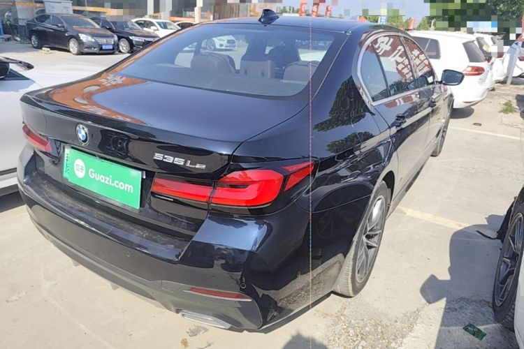 Used BMW 5 Series New Energy 2021 535Le Pioneer Edition M Sport Package Rear Right 45 Deg