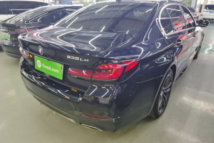 Used BMW 5 Series New Energy 2021 535Le M Sport Package Rear Right 45 Deg