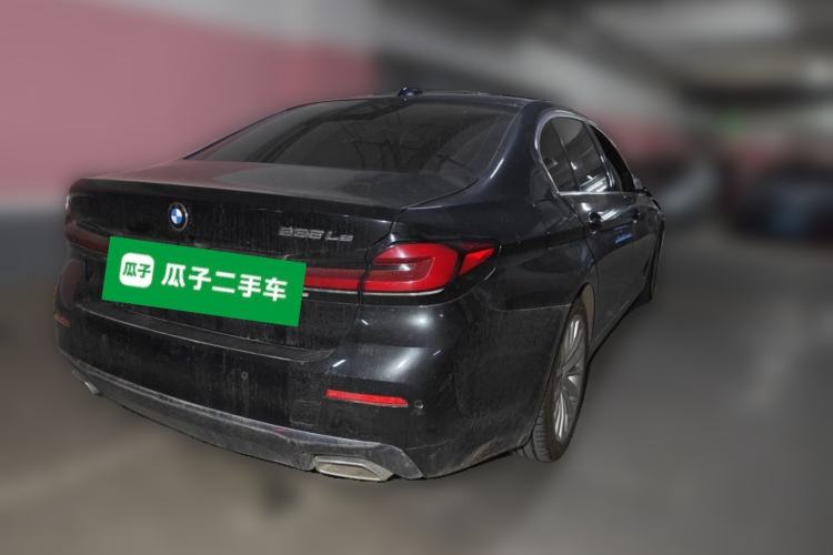 Used BMW 5 Series New Energy 2021 Updated 535Le Luxury Package Rear Right 45 Deg