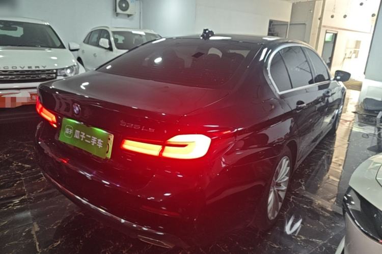 Used BMW 5 Series New Energy 2021 Updated 535Le Luxury Package Rear Right 45 Deg