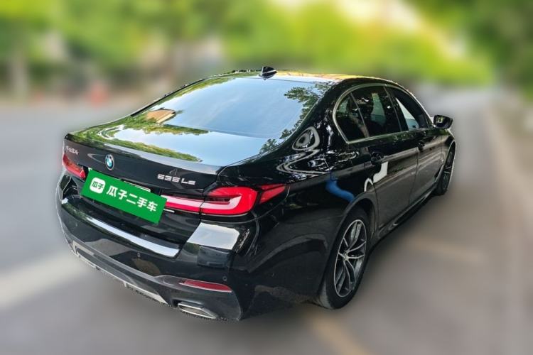 Used BMW 5 Series New Energy 2021 535Le M Sport Package Rear Right 45 Deg