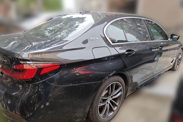 Used BMW 5 Series New Energy 2021 535Le Pioneer Edition M Sport Package Rear Right 45 Deg